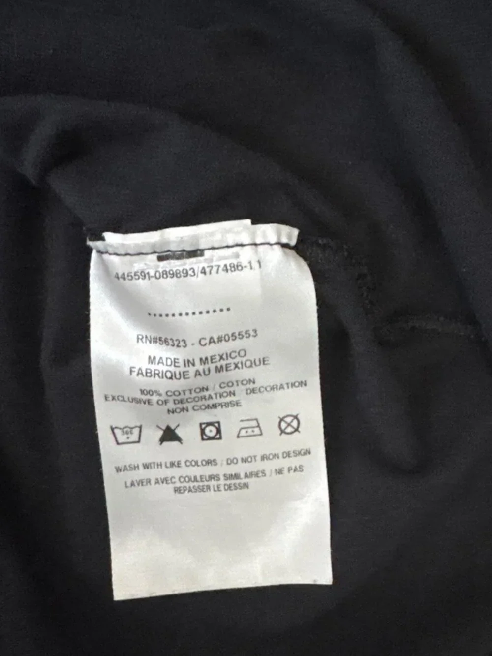 Nike Girls’ Black Logo Print Boxy T-Shirt Size Small